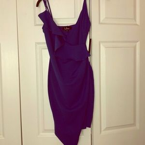 NWT - LULU blue body con